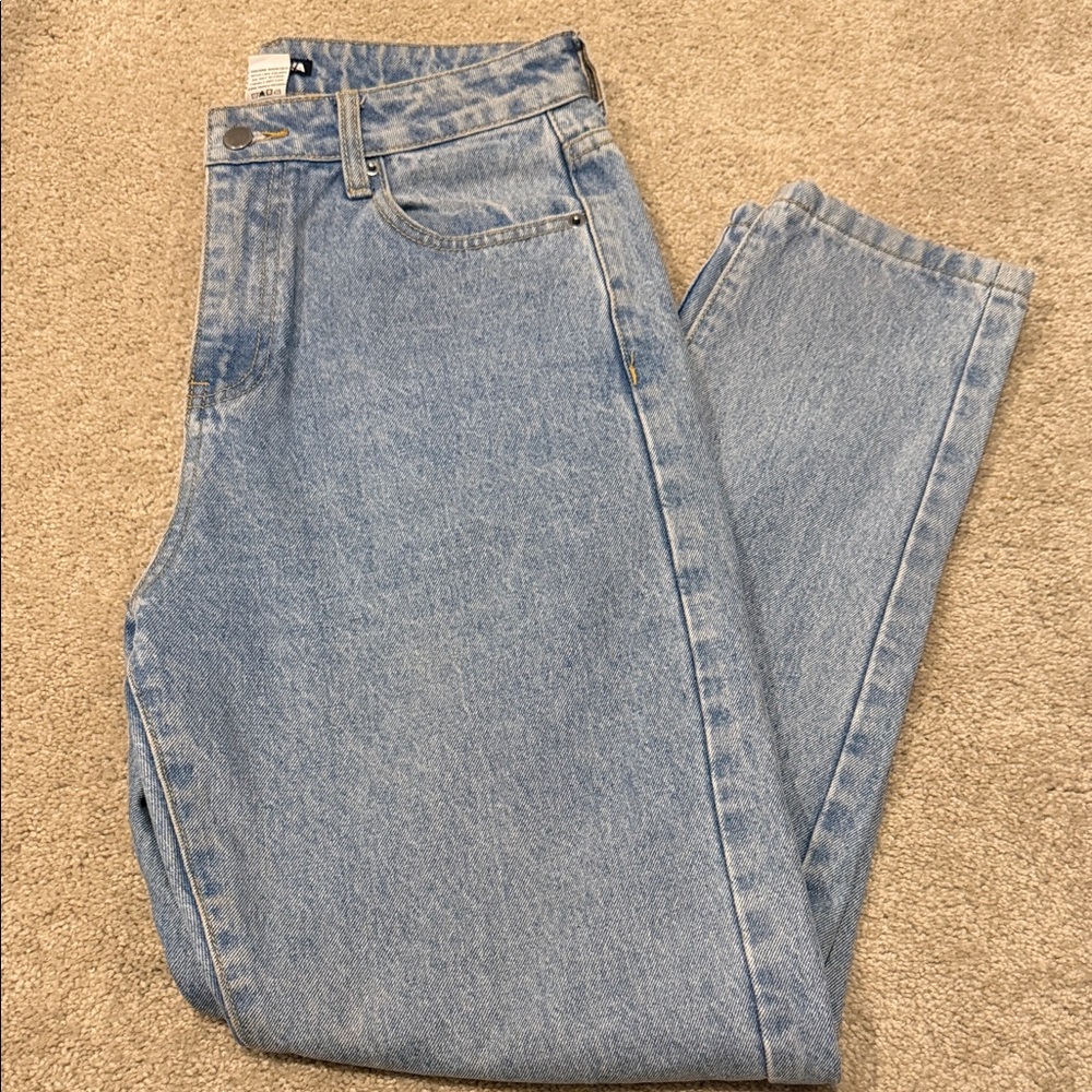 Fashion Nova Light Blue High Rise Women's Jeans